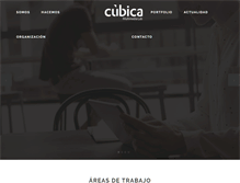 Tablet Screenshot of cubicamultimedia.com